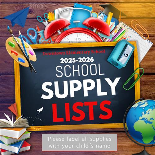 DES School Supply Lists